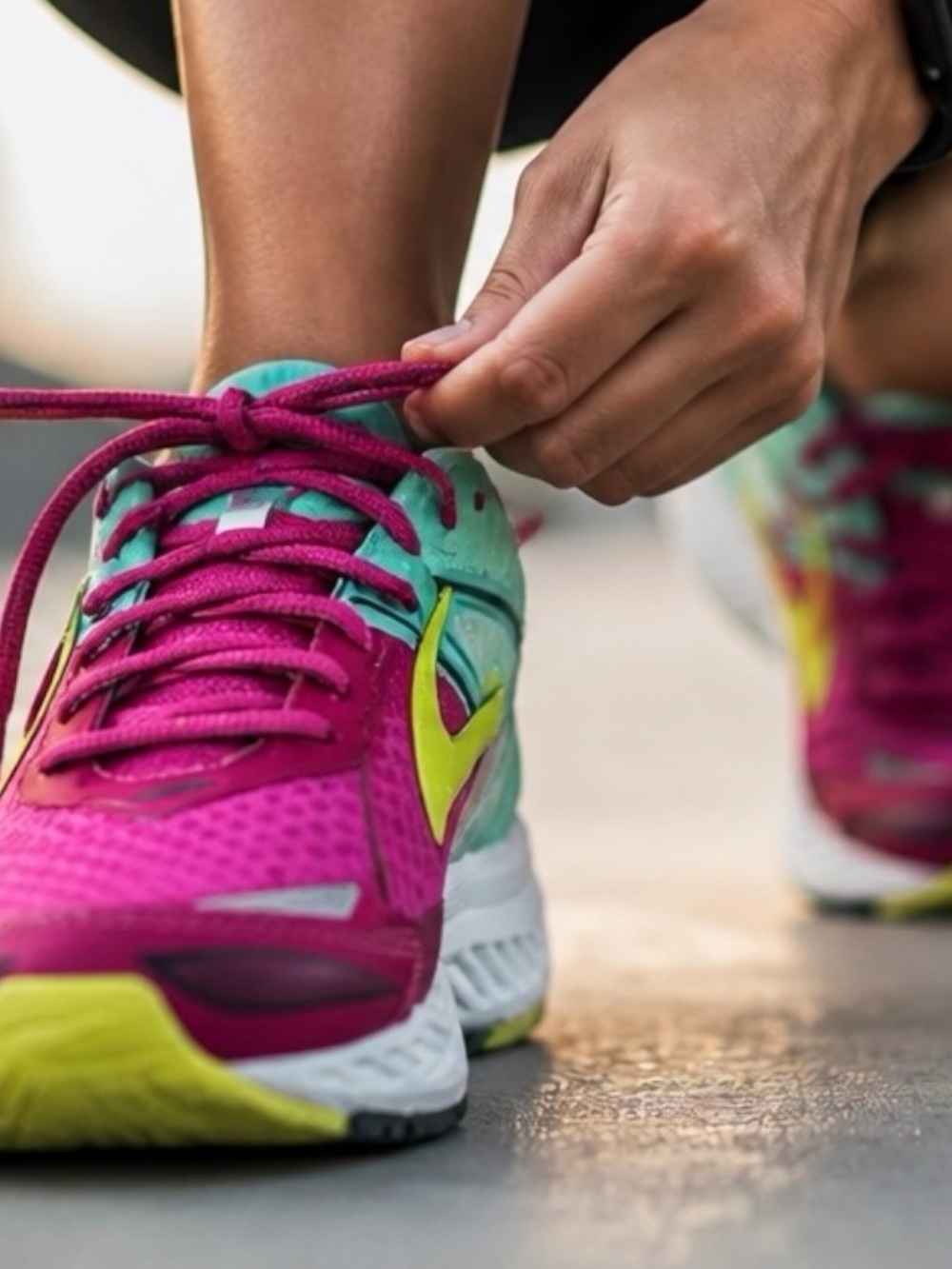 Brooks Ravenna 8 Running Shoes Women's Pink Teal Athletic Cushioned Sneakers 7.5 - Picture 3 of 10